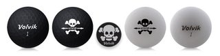 Volvik VIVID SKULL Edition golfbollar, mix färger