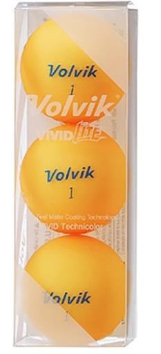 Volvik VIVID Lite golfbollar, orange