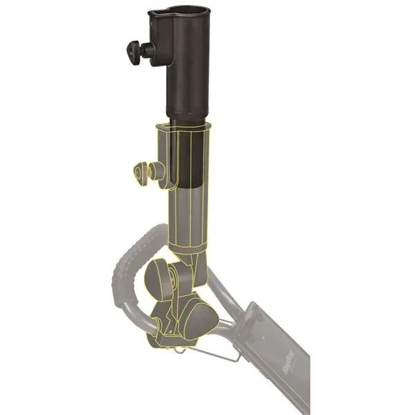 Longridge Trolley Umbrella Holder Extension vagntillbehör, svart