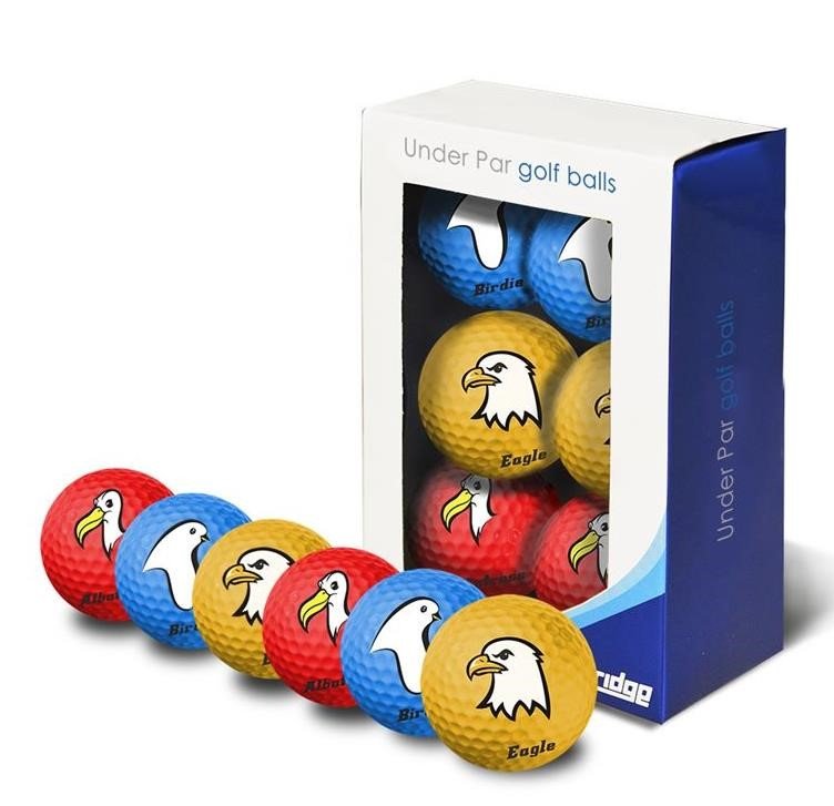 Longridge Under Par golfbollar, mix