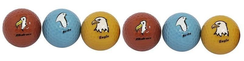 Longridge Under Par golfbollar, mix