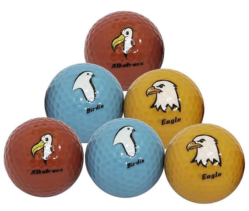 Longridge Under Par golfbollar, mix