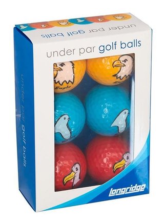 Longridge Under Par golfbollar, mix