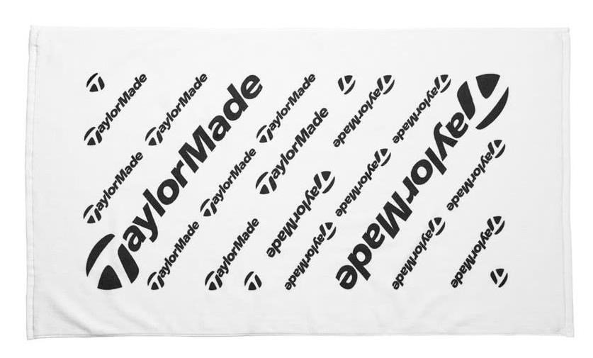 TaylorMade Tour Towel 24" x 42" handduk, vit