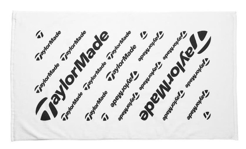 TaylorMade Tour Towel 24" x 42" handduk, vit