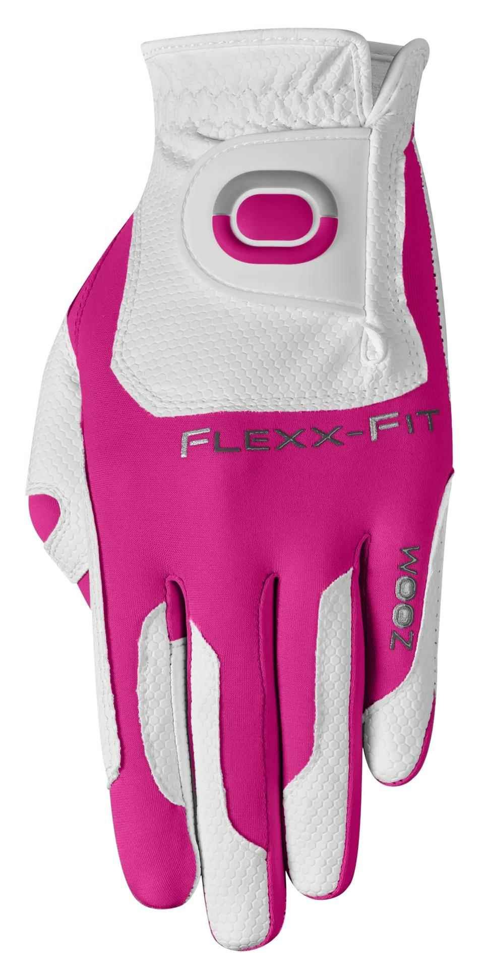 Zoom Zoom Weather junior golfhandske, vit/rosa