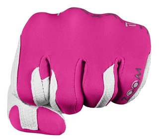 Zoom Zoom Weather junior golfhandske, vit/rosa