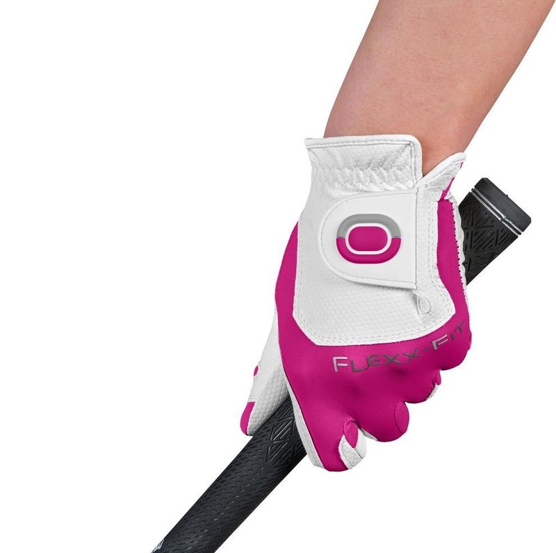 Zoom Zoom Weather junior golfhandske, vit/rosa