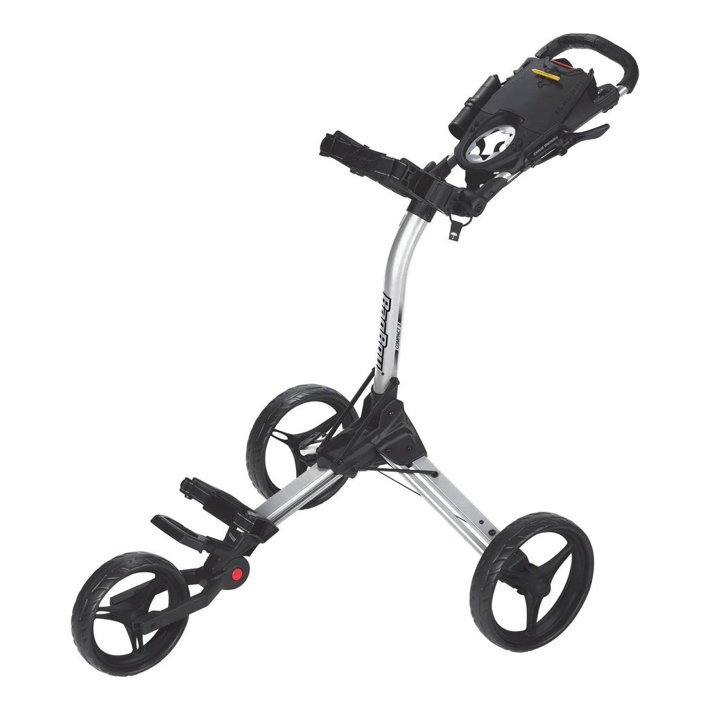 Bag Boy Compact C3 manuell vagn, silver/svart