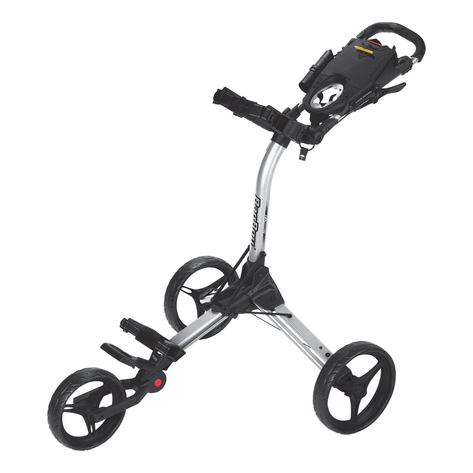 Bag Boy Compact C3 manuell vagn, silver/svart