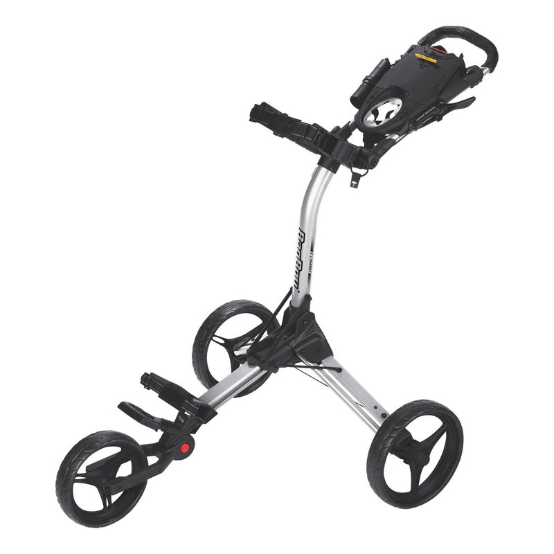 Bag Boy Compact C3 manuell vagn, silver/svart