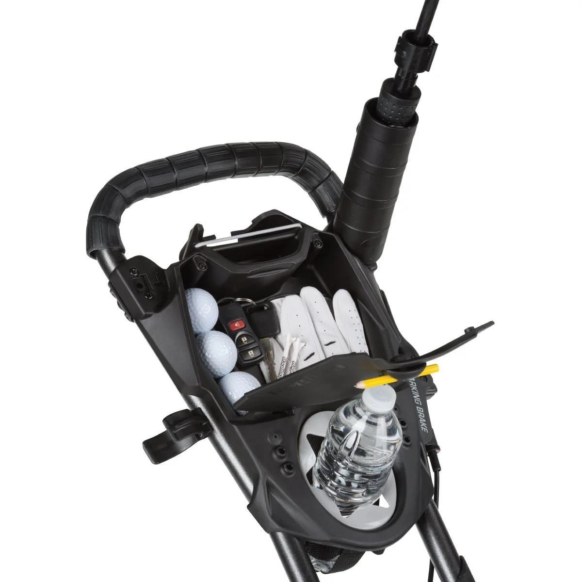 Bag Boy Compact C3 manuell vagn, silver/svart