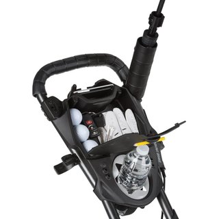 Bag Boy Compact C3 manuell vagn, silver/svart
