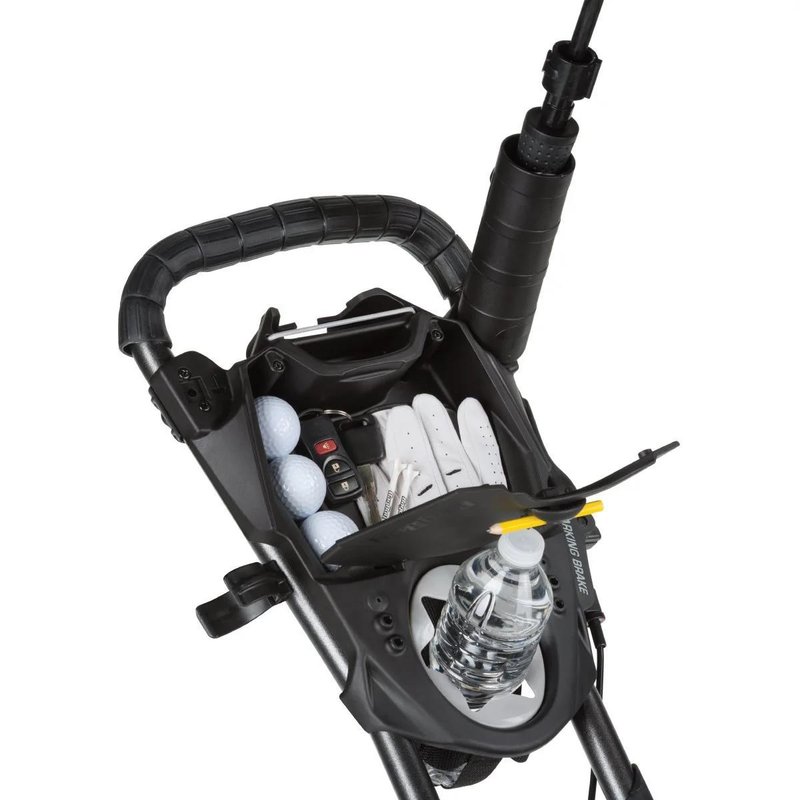 Bag Boy Compact C3 manuell vagn, silver/svart