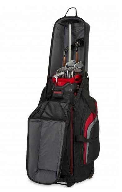 Bag Boy T-10 travel bag, svart/röd