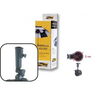 Bag Boy Umbrella Holder XL (without base with adapter), svart