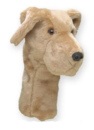Daphne's Headcovers Yellow Labrador driver headcover