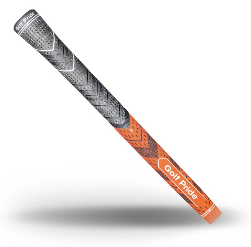 Golf Pride Multi Compound Cord Plus4 grip (0.60), Charcoal/Orange