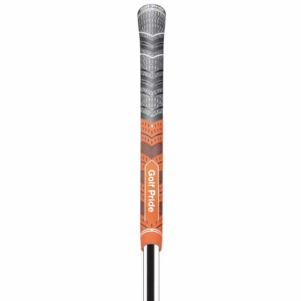 Golf Pride Multi Compound Cord Plus4 grip (0.60), Charcoal/Orange