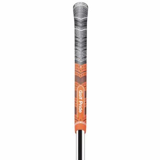 Golf Pride Multi Compound Cord Plus4 grip (0.60), Charcoal/Orange