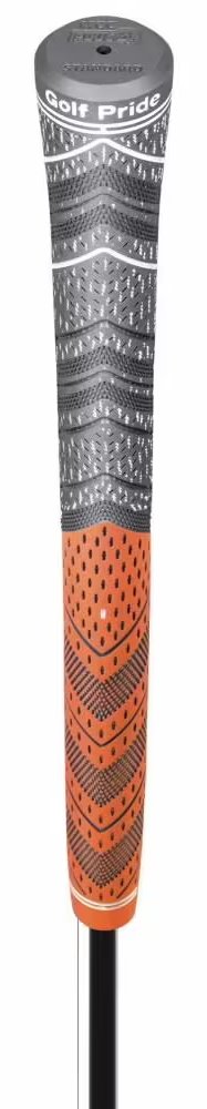 Golf Pride Multi Compound Cord Plus4 grip (0.60), Charcoal/Orange
