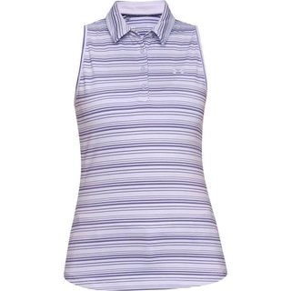 Under Armour Zinger Sleeveless dam polo, lila