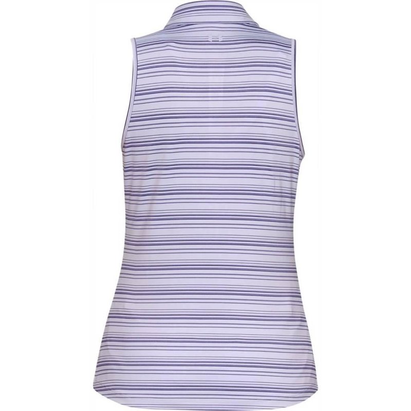 Under Armour Zinger Sleeveless dam polo, lila