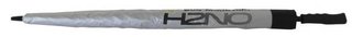Sun Mountain H2NO UV 30SPF Dual Canopy automatiskt paraply, pulversilver