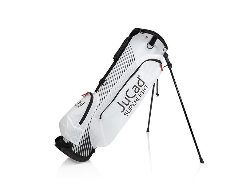 JuCad Superlight stand bag, svart/vit