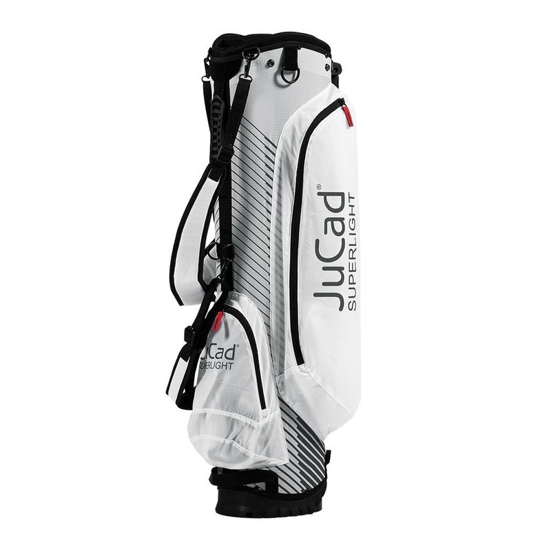 JuCad Superlight stand bag, svart/vit