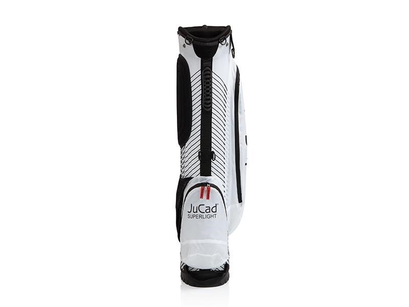 JuCad Superlight stand bag, svart/vit