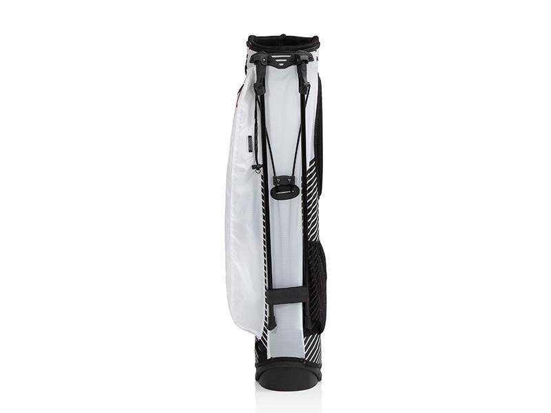 JuCad Superlight stand bag, svart/vit