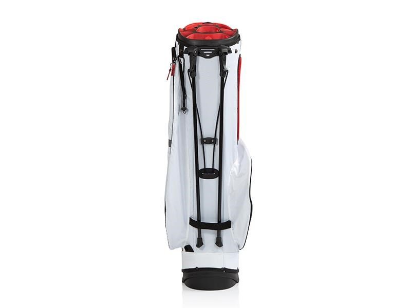 JuCad Superlight stand bag, svart/vit