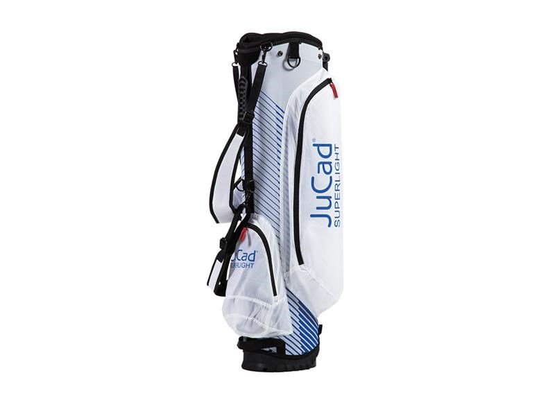 JuCad Superlight stand bag, vit/blå