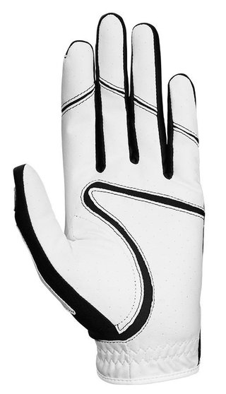Callaway Opti Fit damgolfhandske, vit/svart