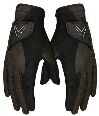 Callaway Opti Grip Rain damgolfhandskar (par), svart