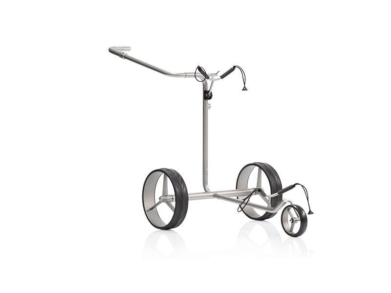 JuCad drive SL Titan Travel eX 2.0 elektrisk trolley + fjärrkontroll + transportväska (JRT-1), titanium