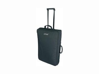 JuCad drive SL Titan Travel eX 2.0 elektrisk trolley + fjärrkontroll + transportväska (JRT-1), titanium