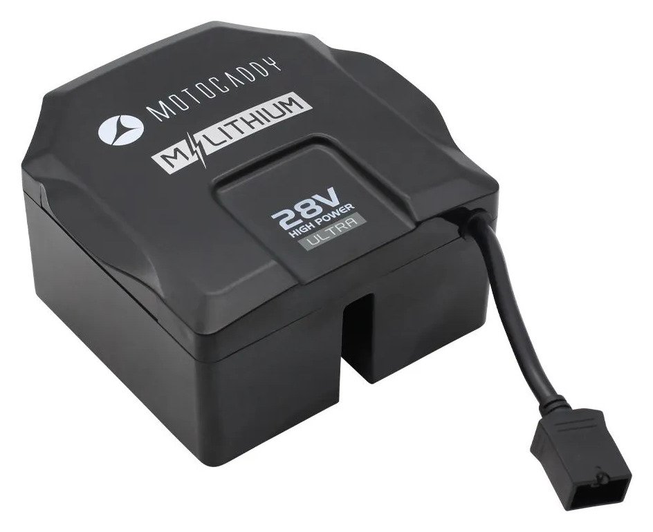 Motocaddy M-Series 28V Lithium Battery & Charger - ULTRA (2018 onwards) tillbehör till vagnar, svart