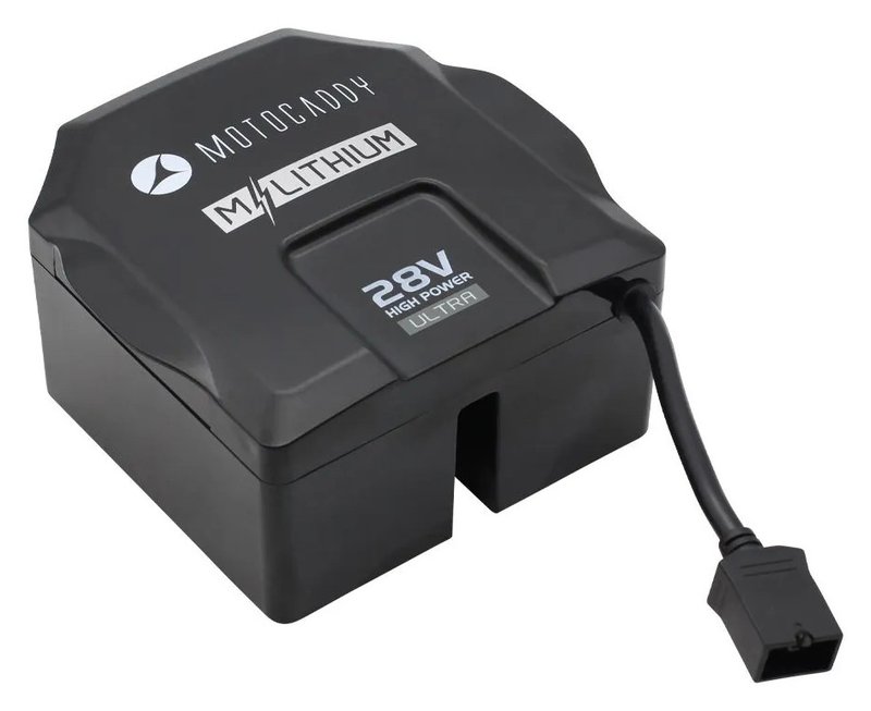 Motocaddy M-Series 28V Lithium Battery & Charger - ULTRA (2018 onwards) tillbehör till vagnar, svart