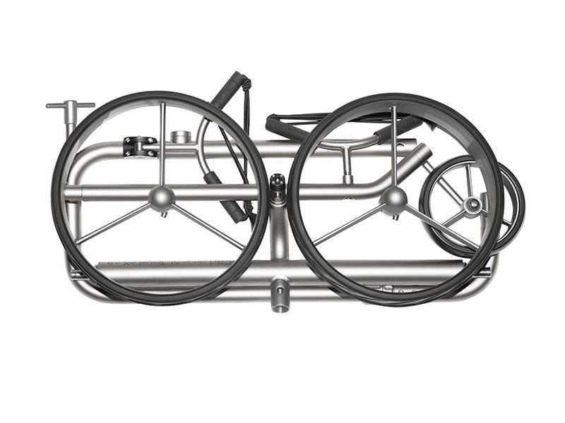JuCad drive SL Titan Travel 2.0 elektrisk trolley, titanium