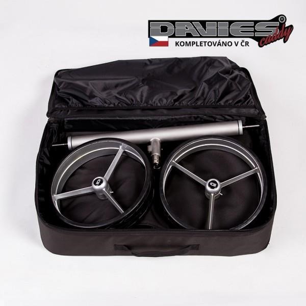 Davies Caddy Premium reseväska (med batterifack), svart