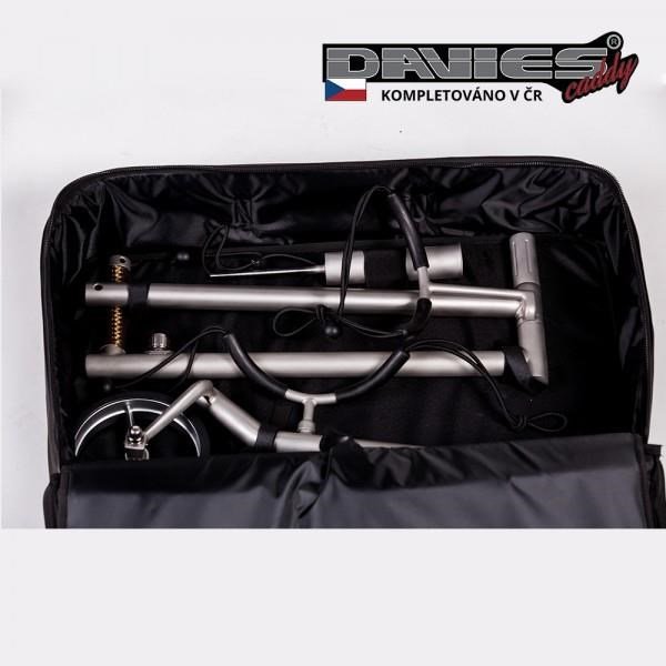 Davies Caddy Premium reseväska (med batterifack), svart