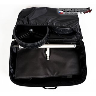 Davies Caddy Premium reseväska (med batterifack), svart