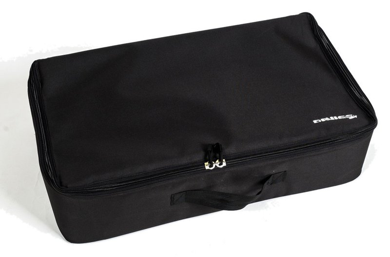 Davies Caddy Premium reseväska (med batterifack), svart