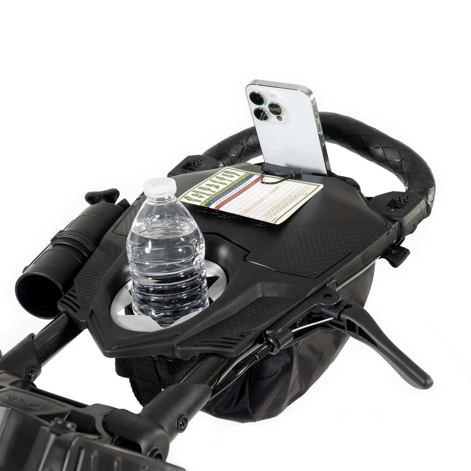 Bag Boy Nitron Auto-Open manuell vagn, svart/svart