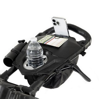 Bag Boy Nitron Auto-Open manuell vagn, svart/svart
