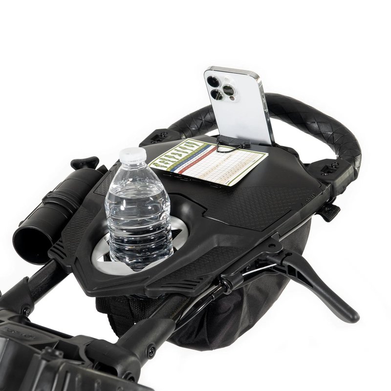 Bag Boy Nitron Auto-Open manuell vagn, svart/svart