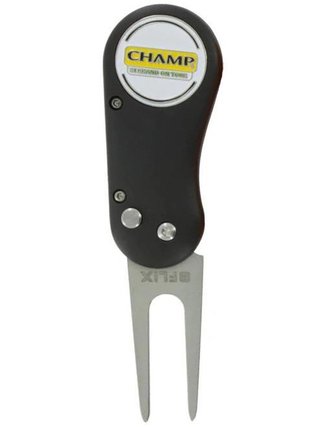 Champ FLIX Lite Divot Repair Tool, svart