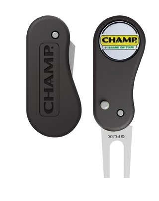 Champ FLIX Lite Divot Repair Tool, svart